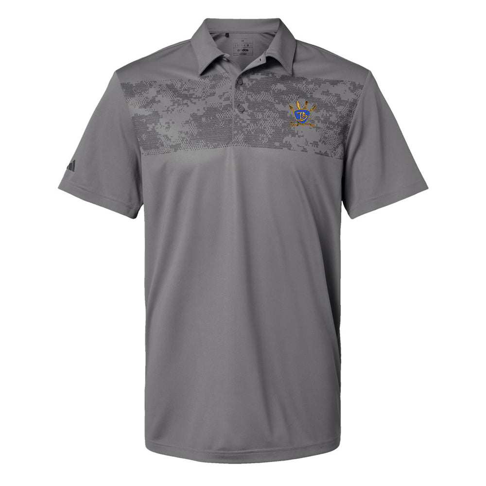 Joe Bonamassa Quadzilla Adidas Camo Polo herre brysttrykk