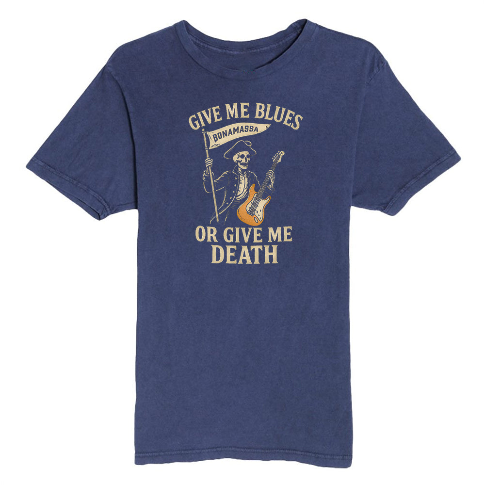 Joe Bonamassa Give Me Blues T-skjorte unisex vintage svart