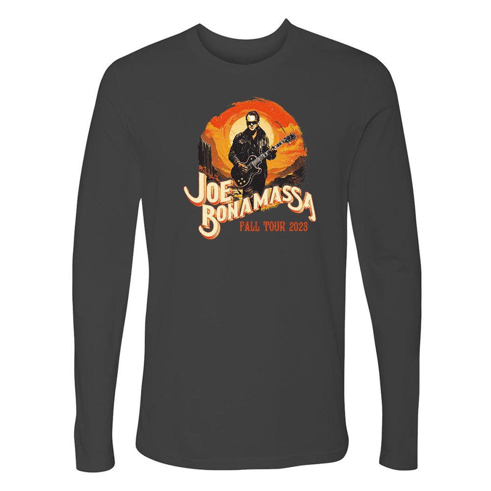 Joe Bonamassa 2023 U.S. Fall Tour Serenade langermet t-skjorte herre