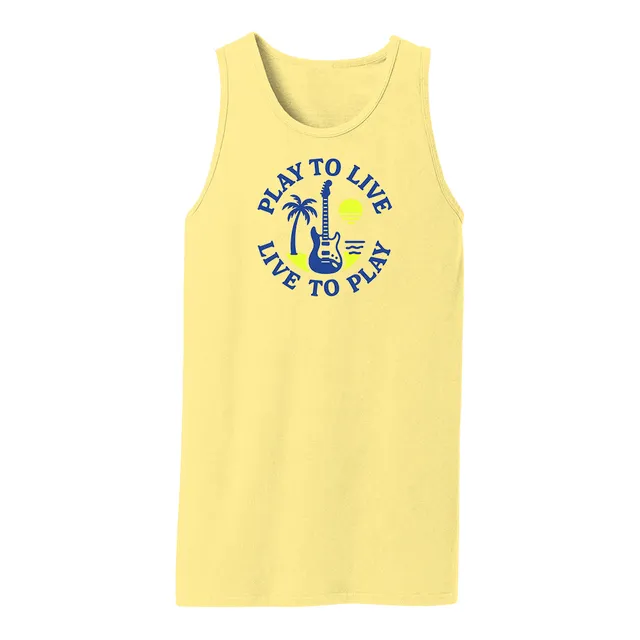 Joe Bonamassa Play To Live Beach Wash singlet hvit bomull