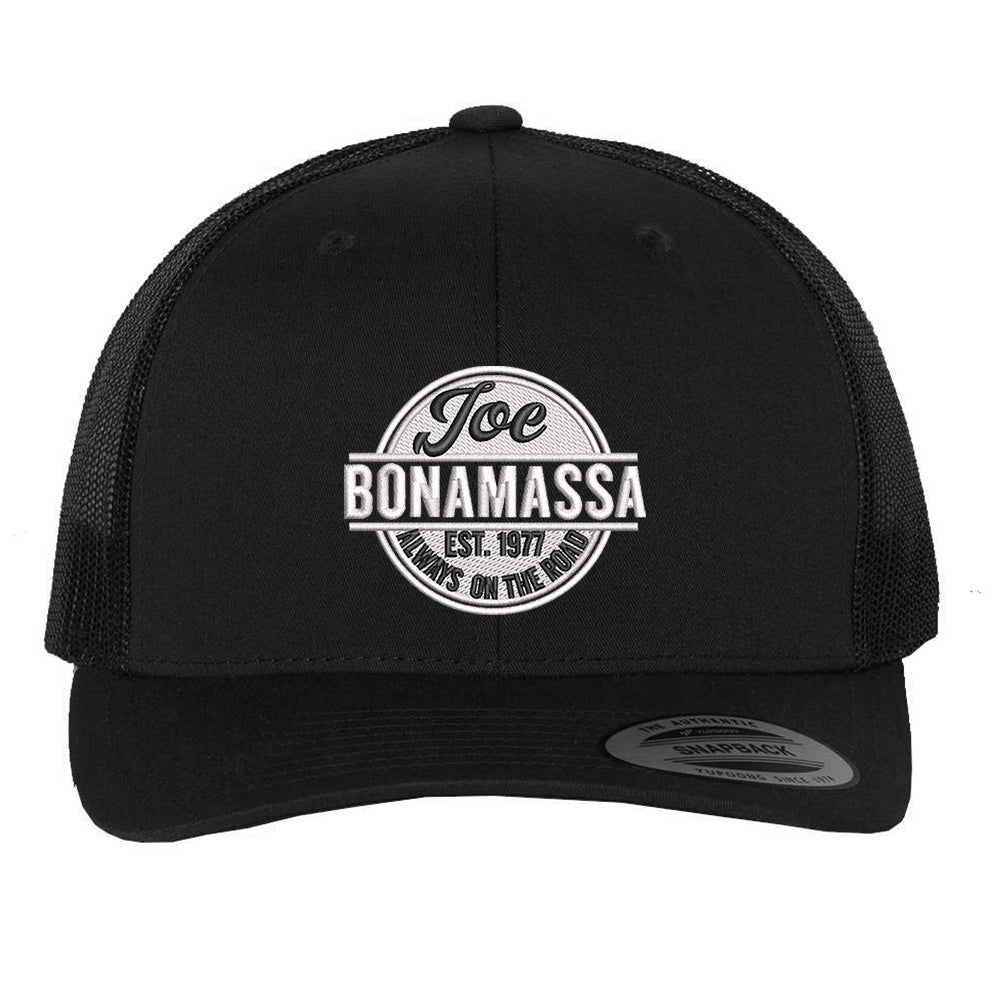 Joe Bonamassa Always On The Road trucker caps svart snapback