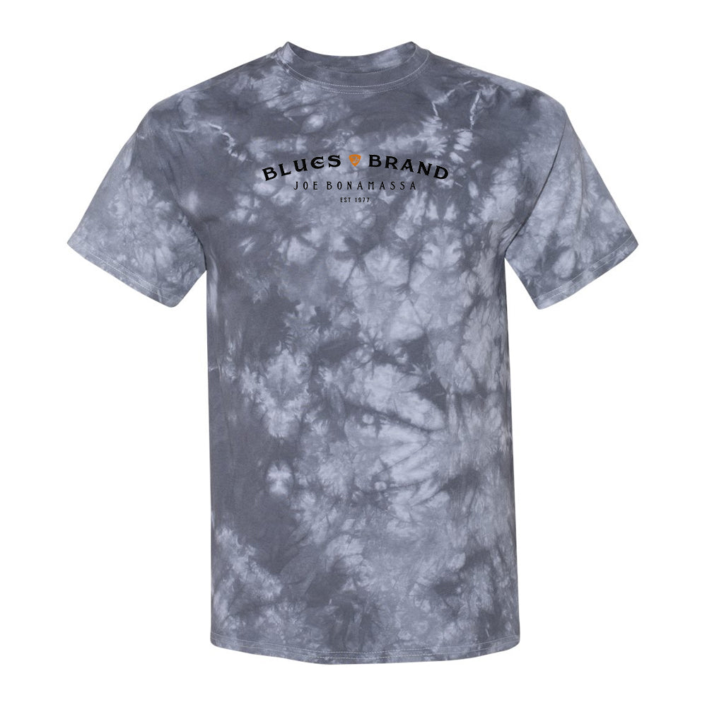 Joe Bonamassa Blues Brand Tie Dye t-skjorte unisex royal