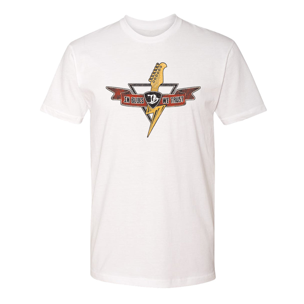 Joe Bonamassa Blues Thunderbolt T-skjorte unisex svart bomull