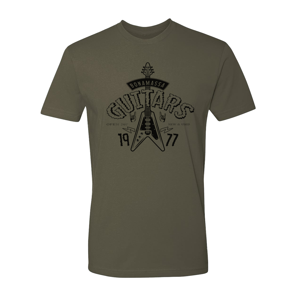 Joe Bonamassa Guitar Shockz t-skjorte unisex bomull