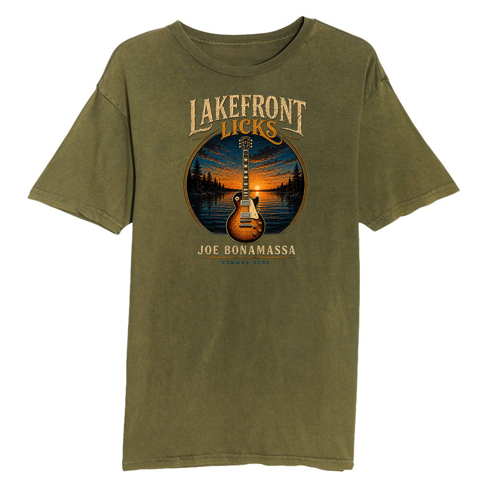 Joe Bonamassa Lakefront Licks Lane Seven Vintage t-skjorte svart