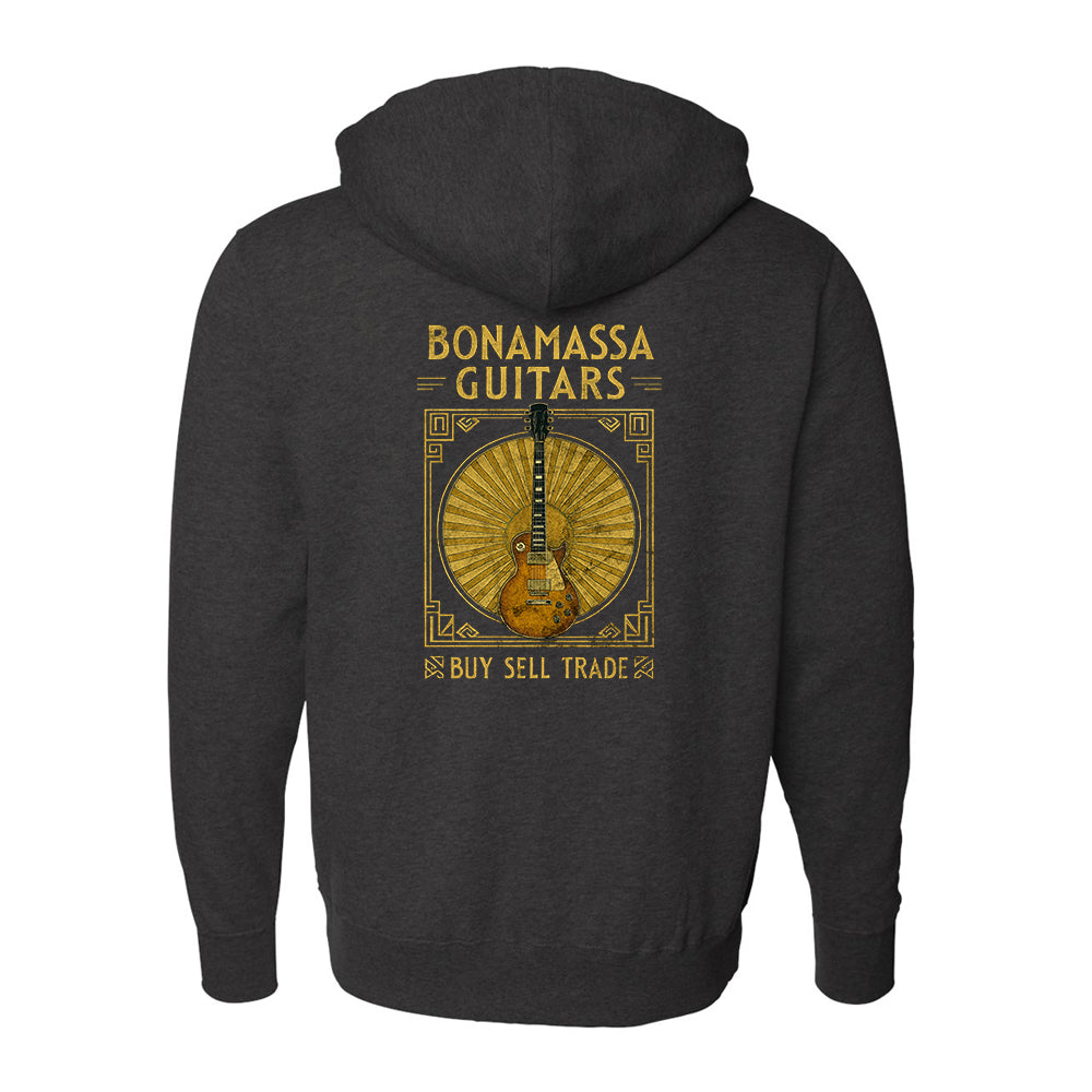 Joe Bonamassa Standard Gold hettejakke unisex glidelås