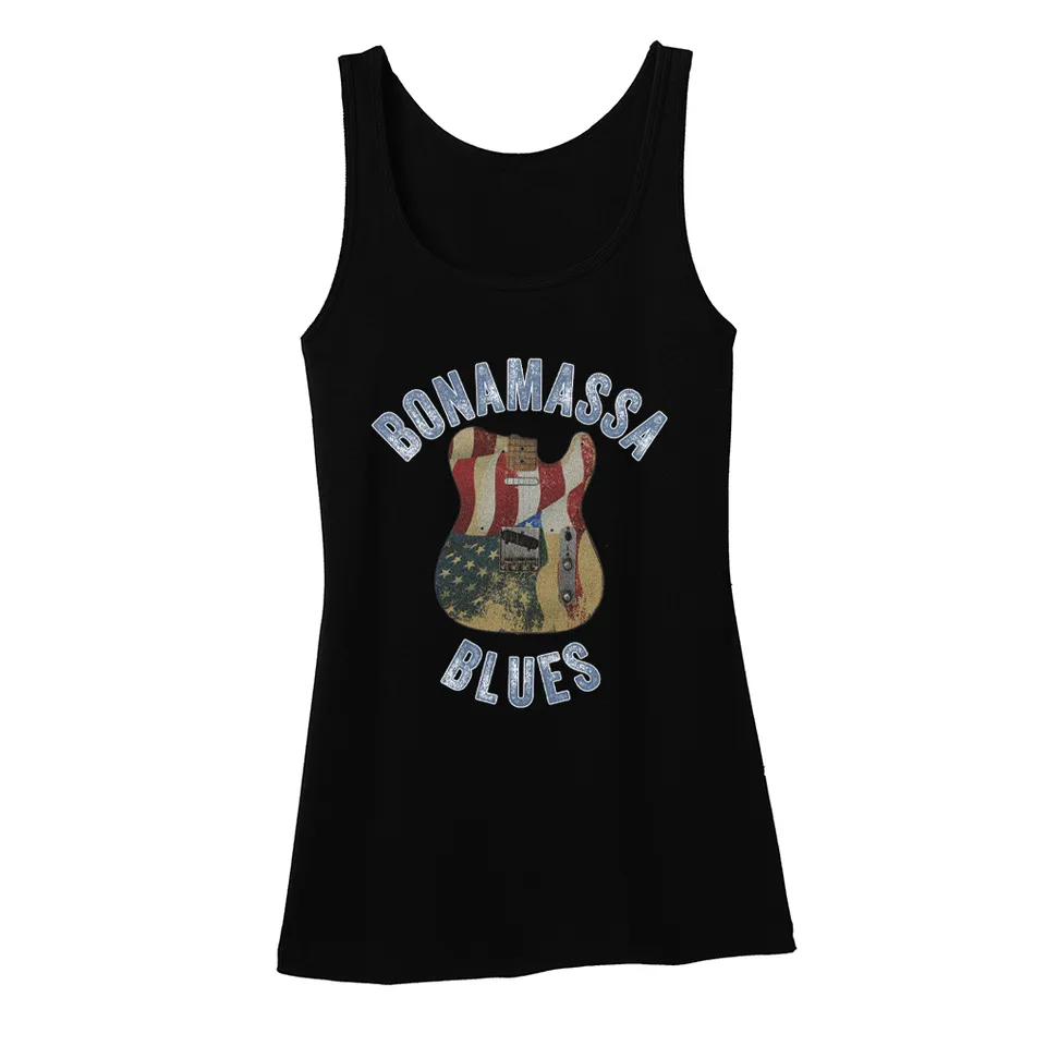 Joe Bonamassa Tele Blues Tank singlet dame svart