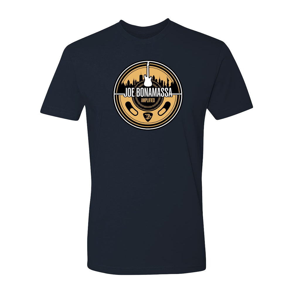 Joe Bonamassa JB Amplified t-skjorte unisex black bomull