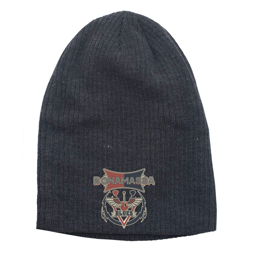 Joe Bonamassa Blues Emblem Lue svart brodert akryl