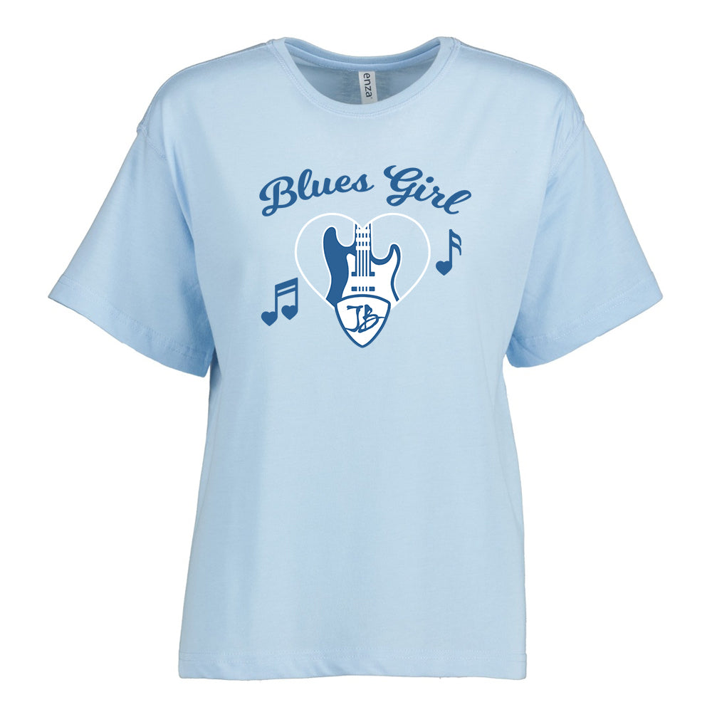 Joe Bonamassa Blues Girl Essential Boxy T-skjorte dame