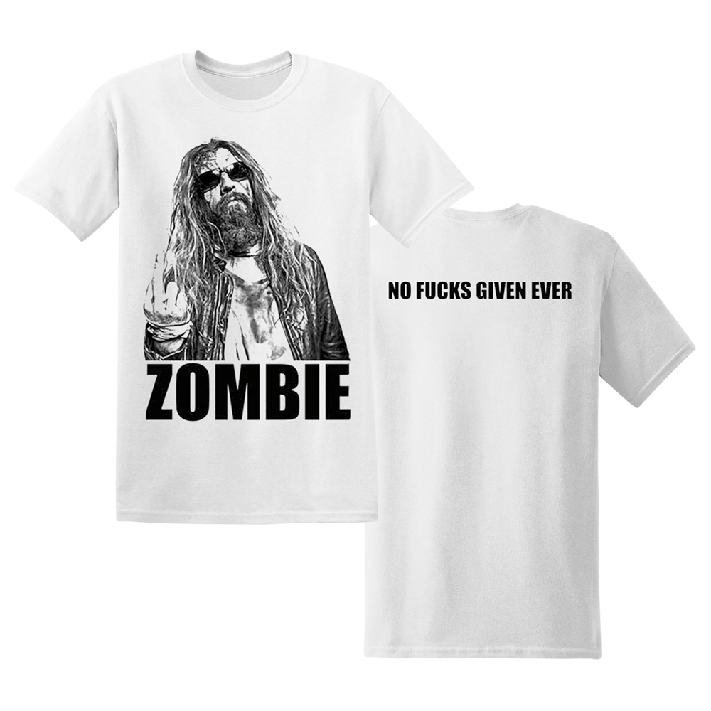 Rob Zombie No F***s Given Tee T-skjorte fototrykk