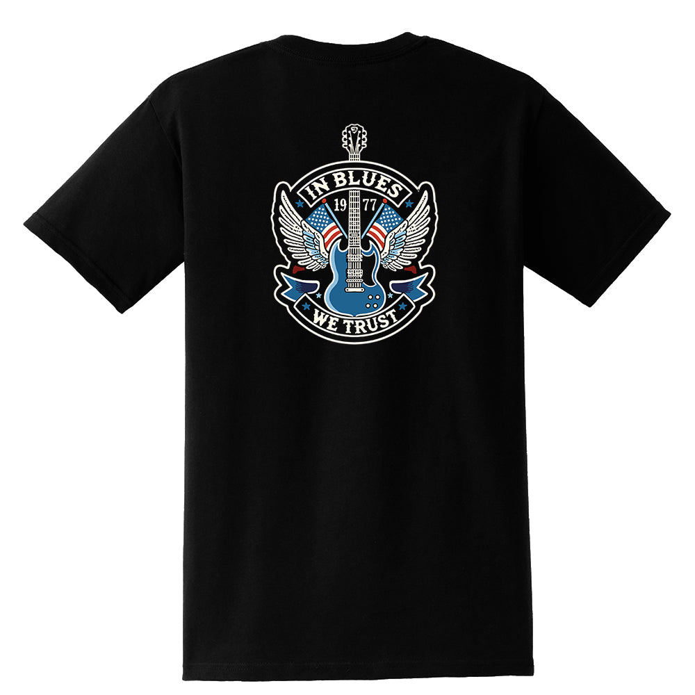 Joe Bonamassa In Blues We Trust SG lomme t-skjorte unisex