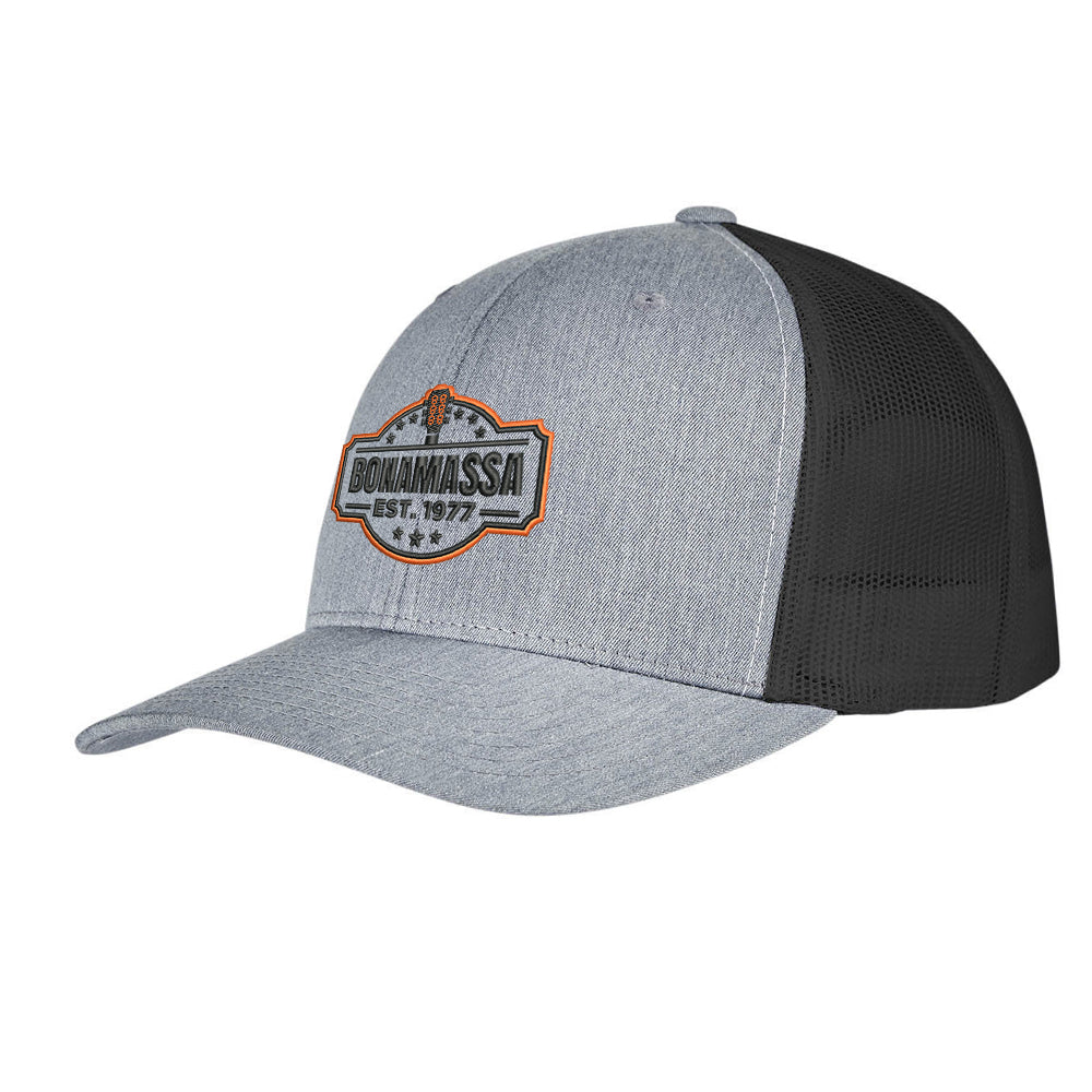 Joe Bonamassa Blues Rock Seal truckercaps svart snapback