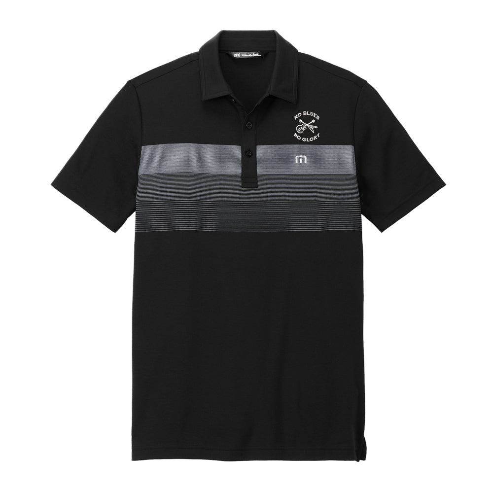 Joe Bonamassa No Blues No Glory polo svart stripe bomull