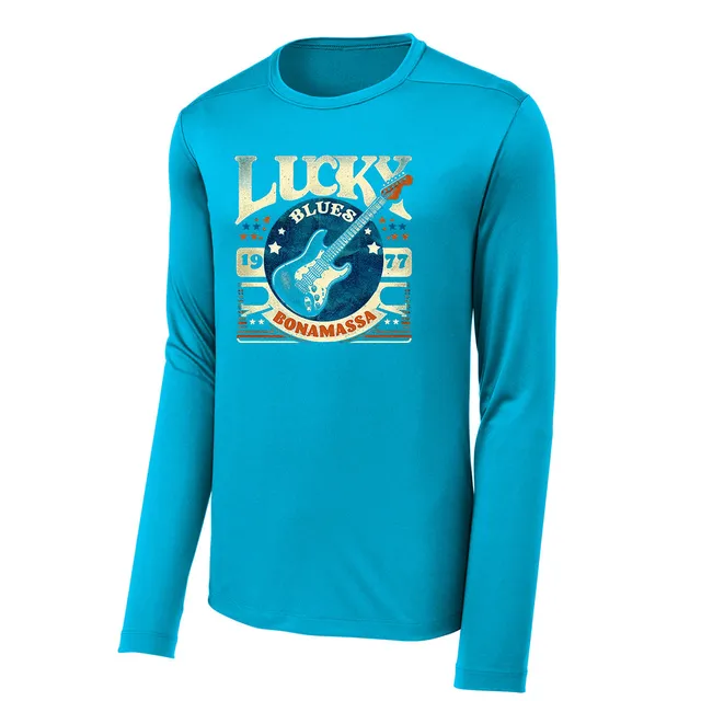 Joe Bonamassa Lucky Blues UV Pro langermet trøye svart UPF 50