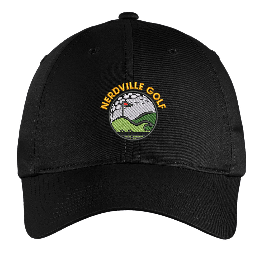 Joe Bonamassa Nerdville Golf Nike caps svart twill
