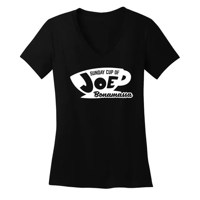 Joe Bonamassa Sunday Cup Of Joe V-hals dame bomull