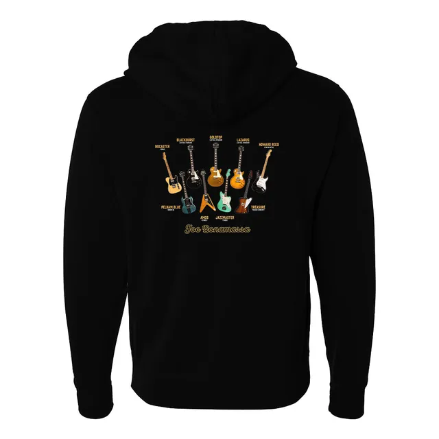 Joe Bonamassa Live To Play hettejakke zip svart unisex