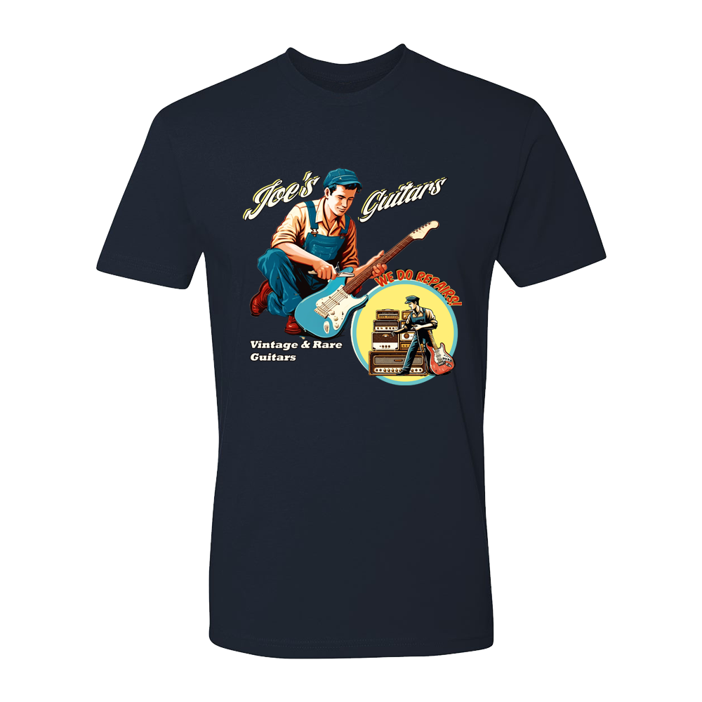 Joe Bonamassa Guitar & Repair Shop t-skjorte unisex bomull