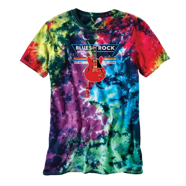 Joe Bonamassa Blues Rock t-skjorte tie dye Caspian