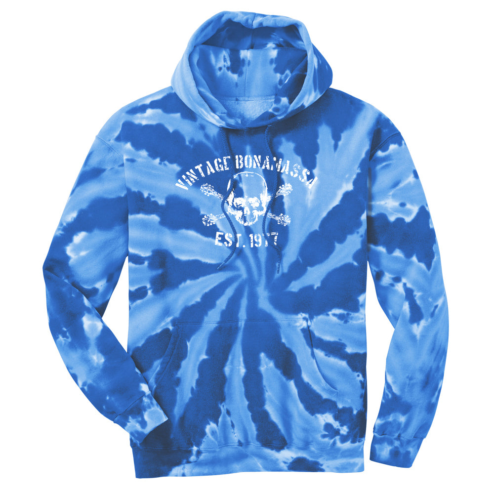 Joe Bonamassa JB Tie Dye hettegenser svart fleece