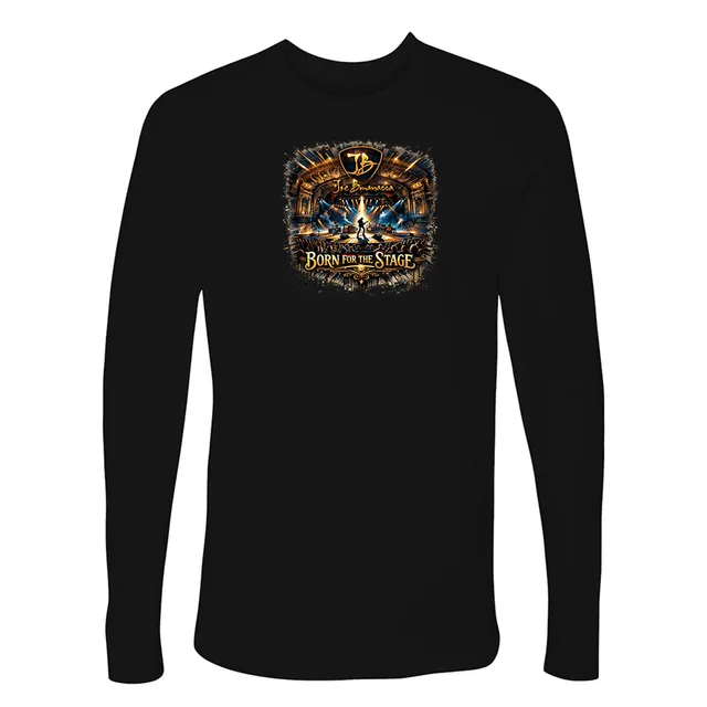 Joe Bonamassa Born For The Stage langermet t-skjorte svart