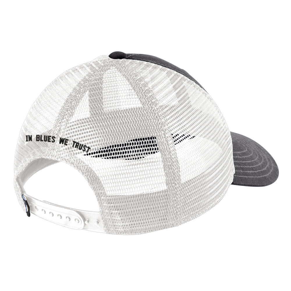 Joe Bonamassa Made in Nerdville North Face truckercaps grå-hvit