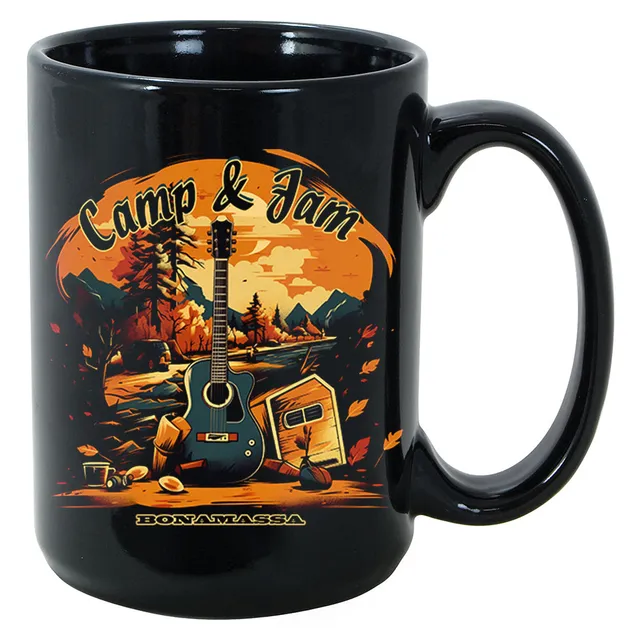 Joe Bonamassa Camp & Jam krus 11 oz keramikk