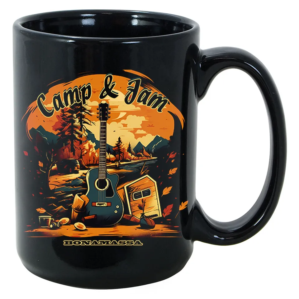Joe Bonamassa Camp & Jam krus 11 oz keramikk
