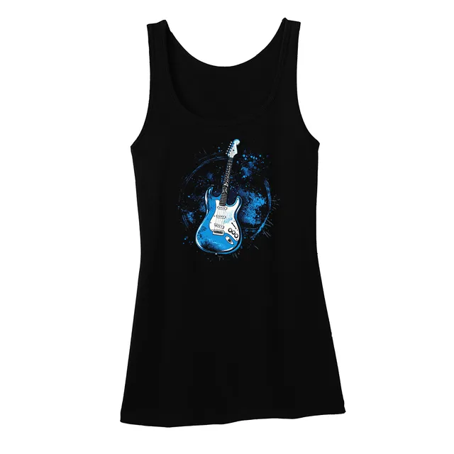 Joe Bonamassa Blues Burst singlet dame svart bomull