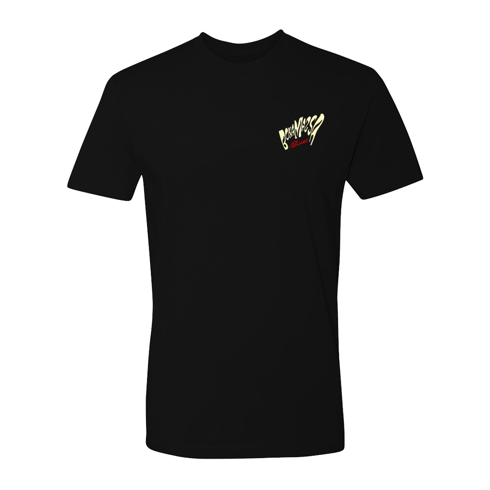 Joe Bonamassa Guitar City t-skjorte unisex svart bomull
