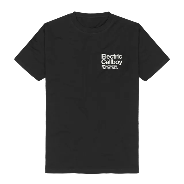 Electric Callboy Ratatata Disco t-skjorte oversized bomull