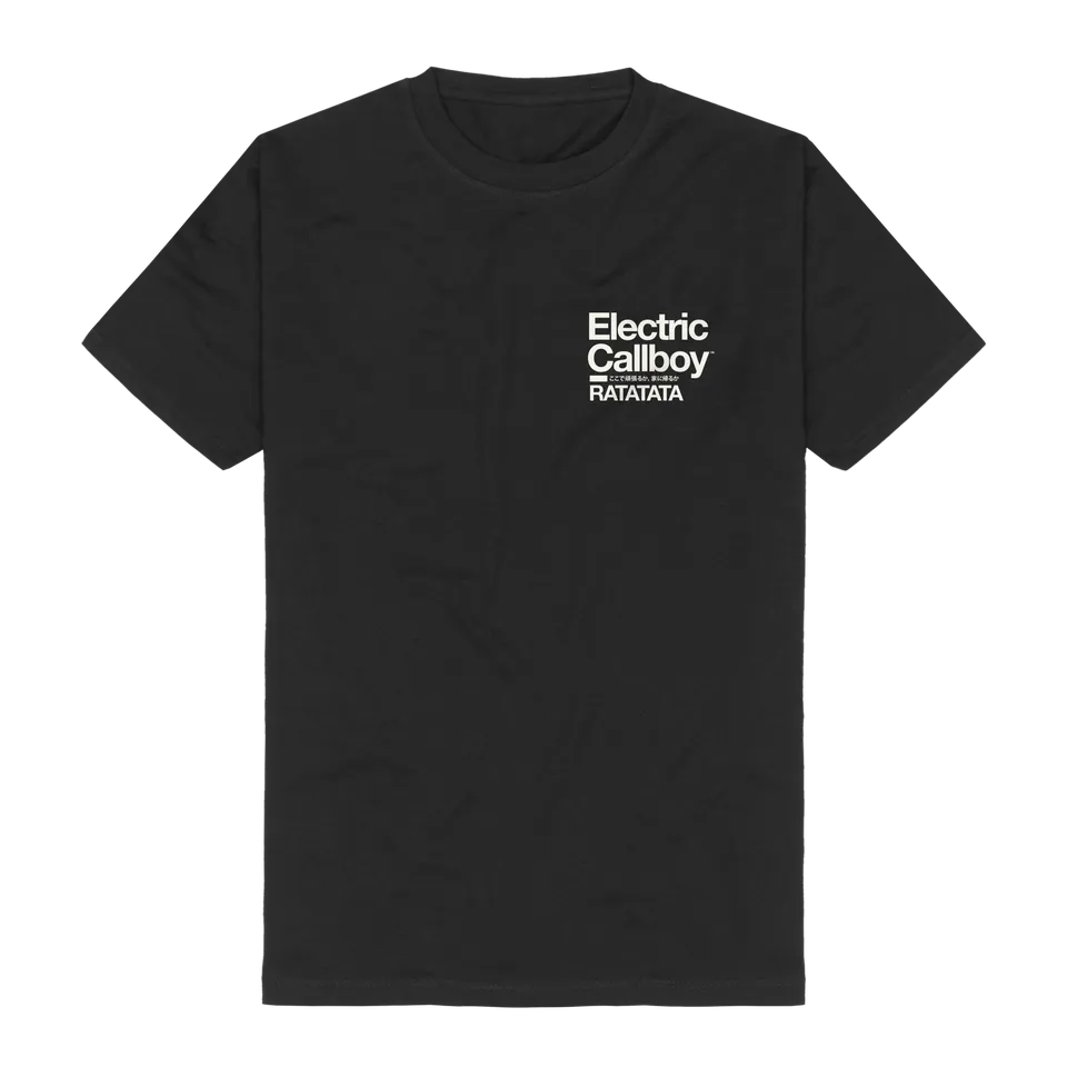 Electric Callboy Ratatata Disco t-skjorte oversized bomull