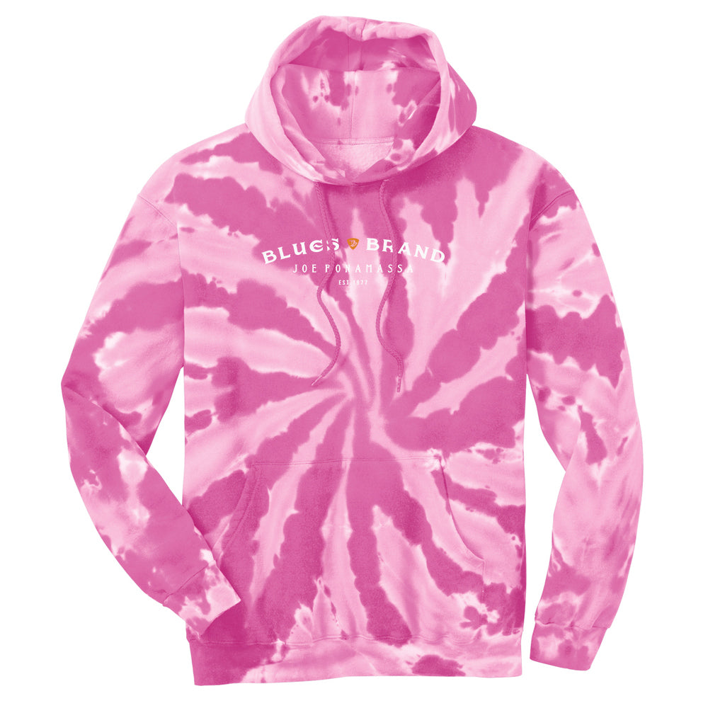 Joe Bonamassa Blues Brand tie-dye hettegenser unisex