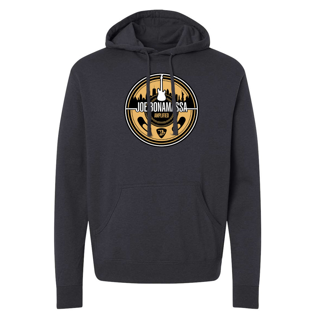 Joe Bonamassa JB Amplified hettegenser unisex svart bomull