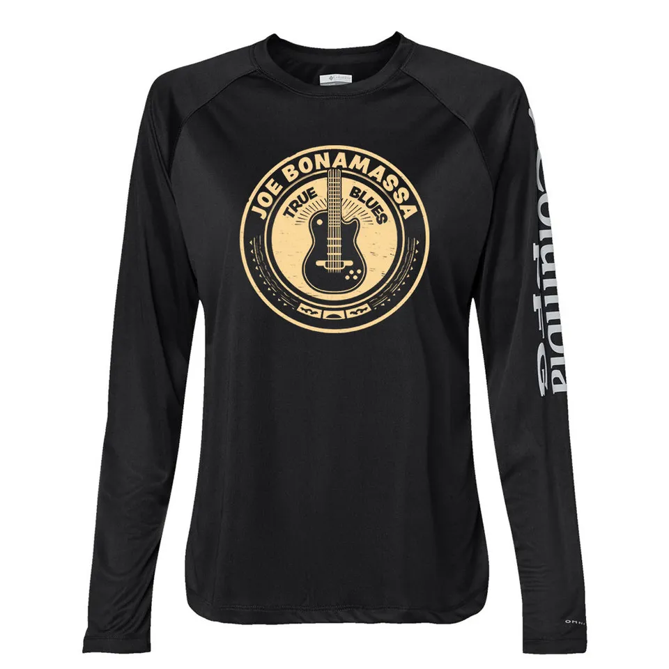 Joe Bonamassa True Blues Columbia Tidal langermet t-skjorte dame svart