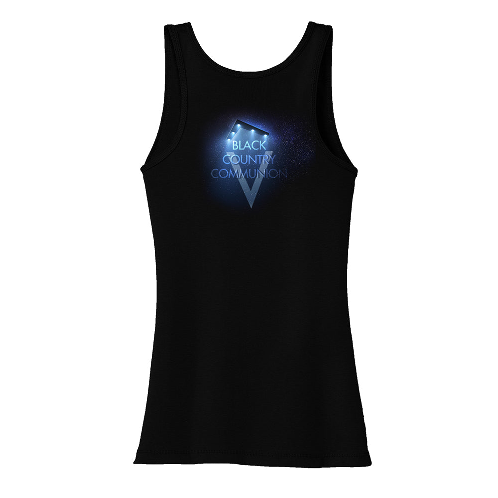 Joe Bonamassa Black Country Communion V Tank singlet dame svart bomull