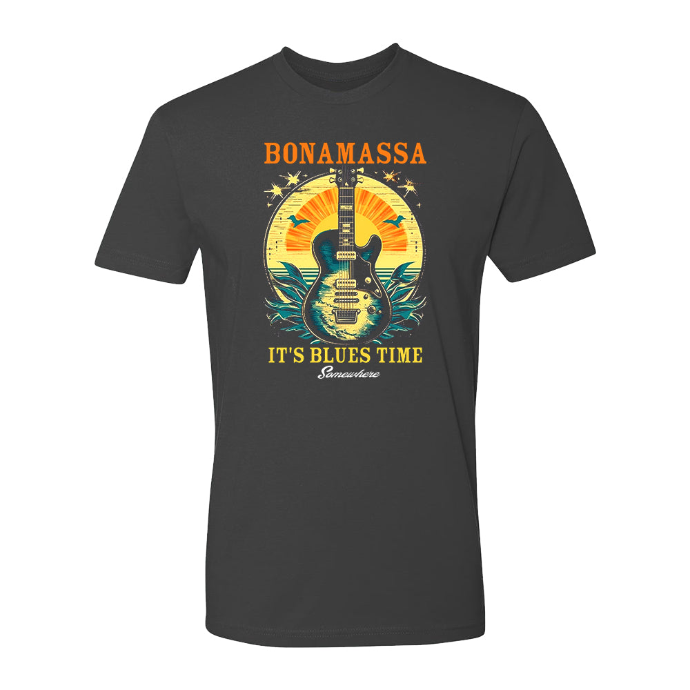 Joe Bonamassa It’s Blues Time Somewhere t-skjorte unisex bomull