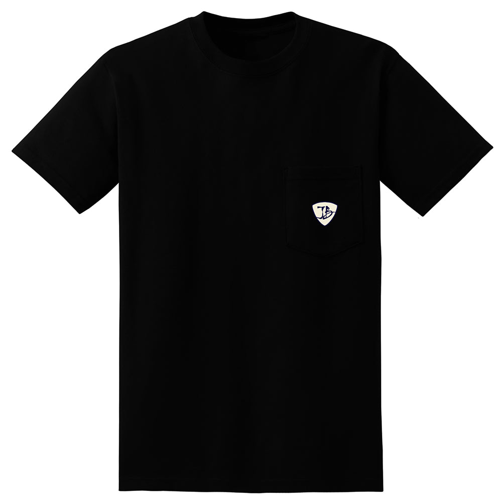 Joe Bonamassa House of Guitars & Amps Crest Pocket t-skjorte bomull