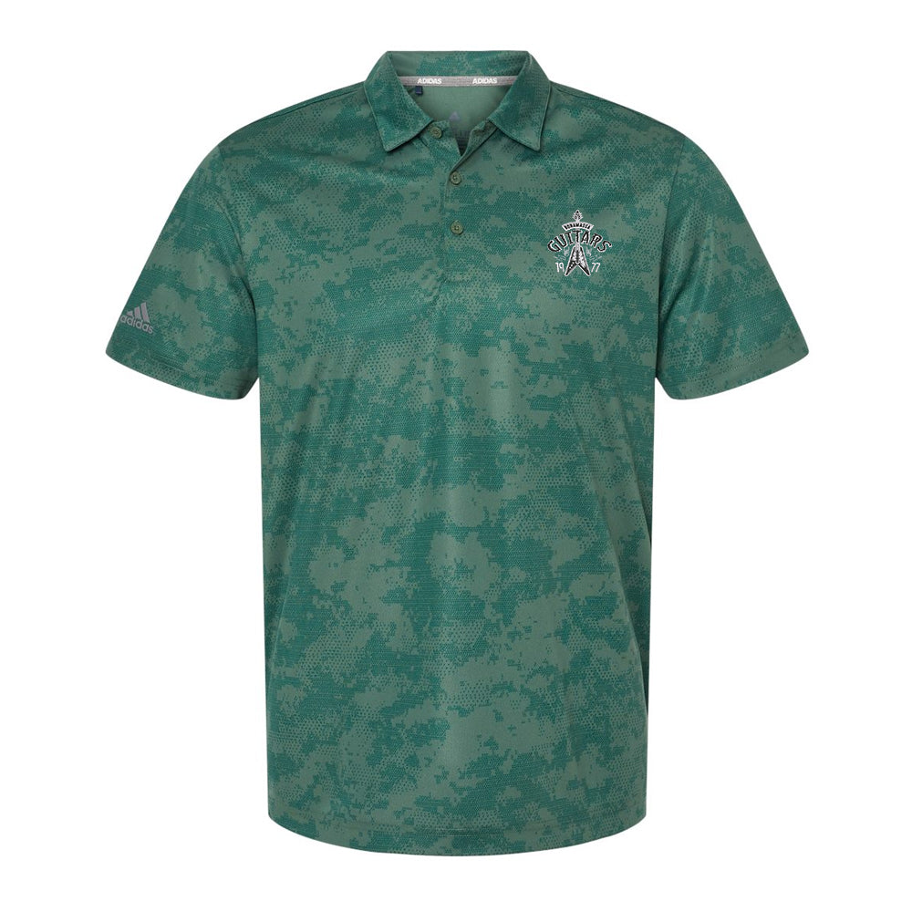 Joe Bonamassa Guitar Shockz Adidas Camo polo herre resirkulert