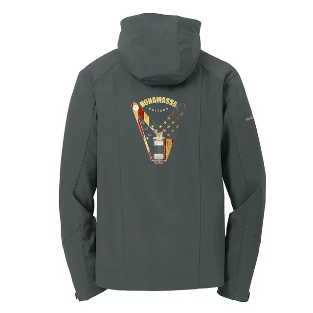 Joe Bonamassa Peace Sign Eddie Bauer parka grå steel vanntett