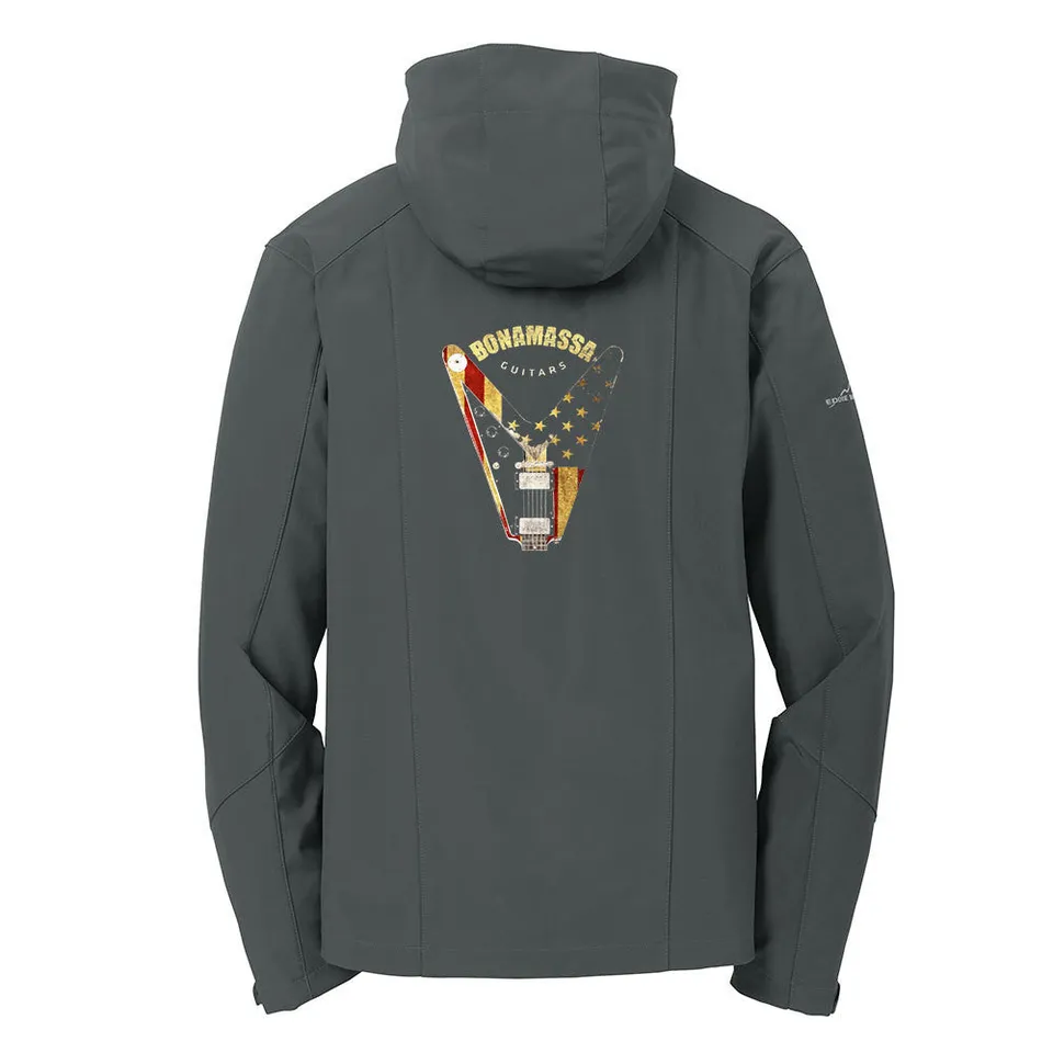 Joe Bonamassa Peace Sign Eddie Bauer parka grå steel vanntett