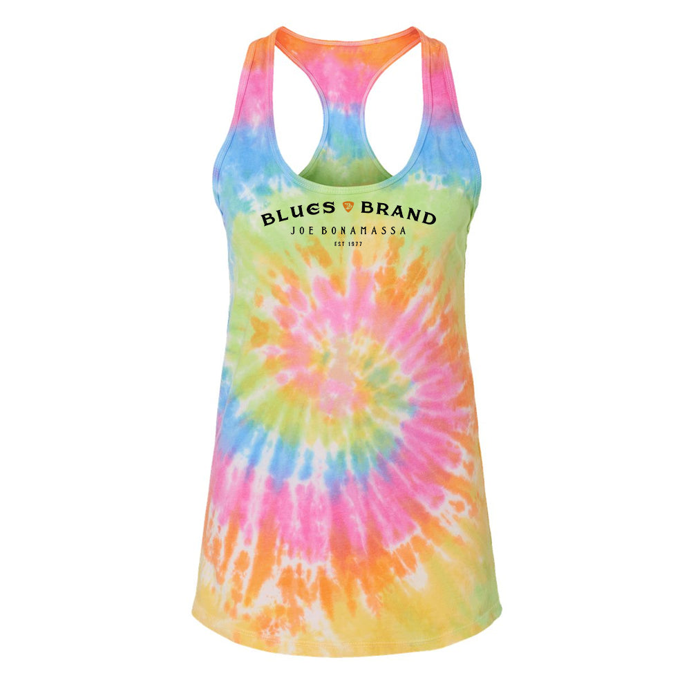 Joe Bonamassa Blues Brand Tie Dye singlet dame bomull