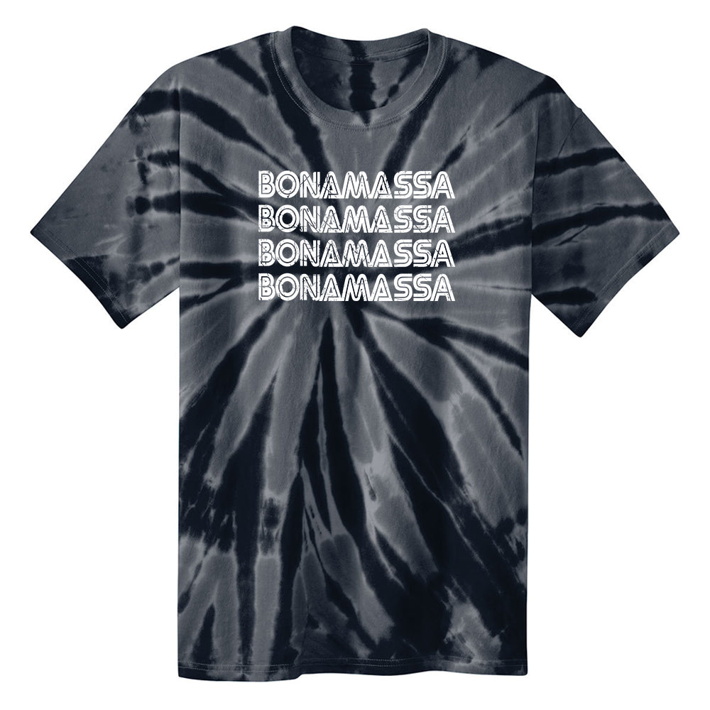Joe Bonamassa Quadamassa t-skjorte tie dye bomull