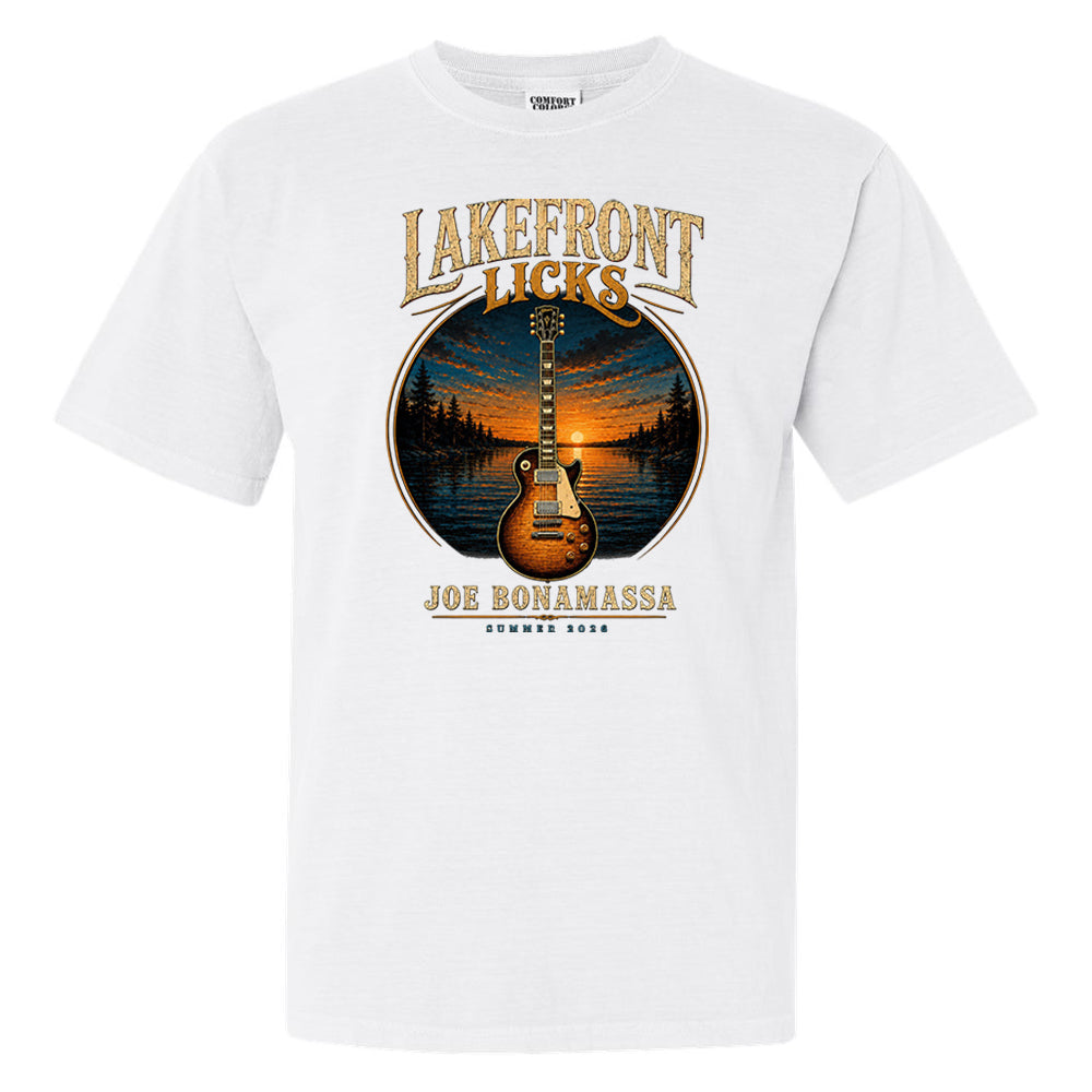 Joe Bonamassa LakeFront Licks t-skjorte unisex heavyweight