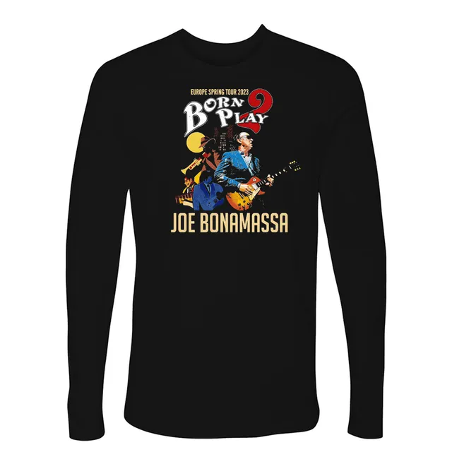 Joe Bonamassa 2023 Europe Spring Tour langermet herre