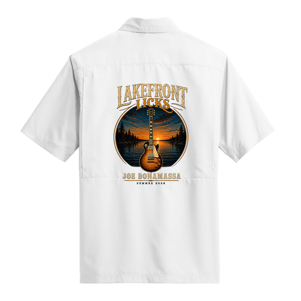 Joe Bonamassa Lakefront Licks UV-skjorte kortermet svart