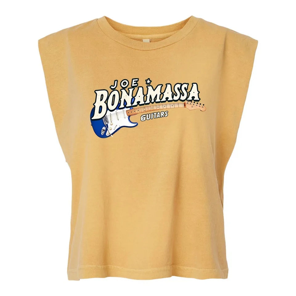 Joe Bonamassa Royal Strat Muscle Tee t-skjorte dame navy