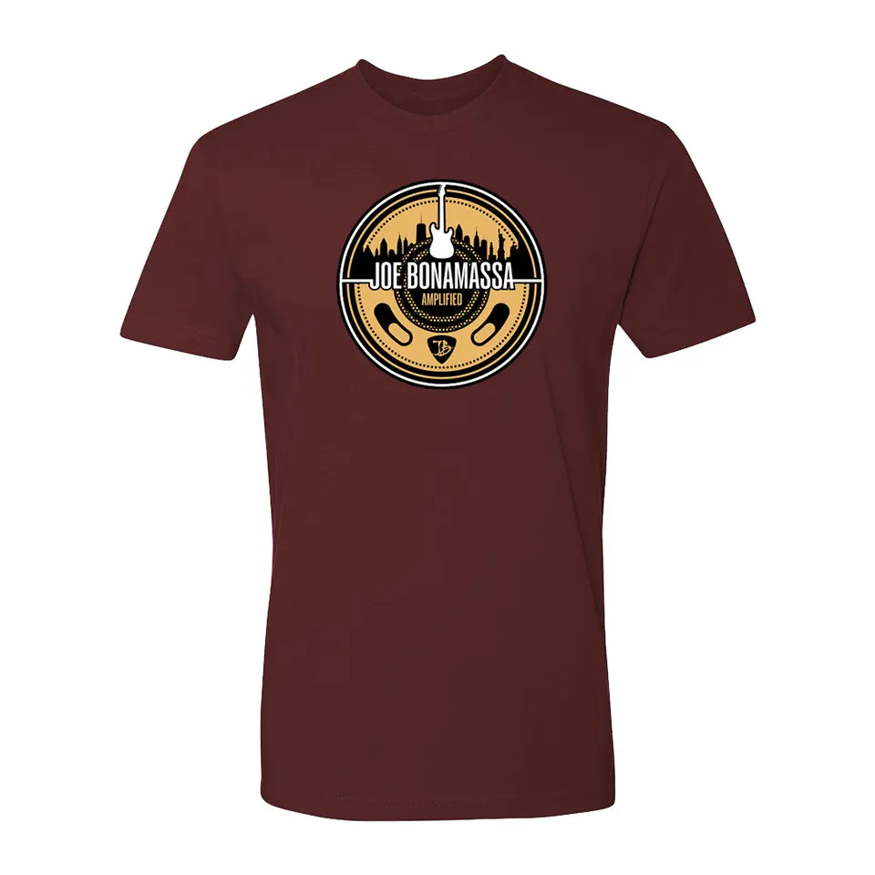Joe Bonamassa JB Amplified t-skjorte unisex black bomull