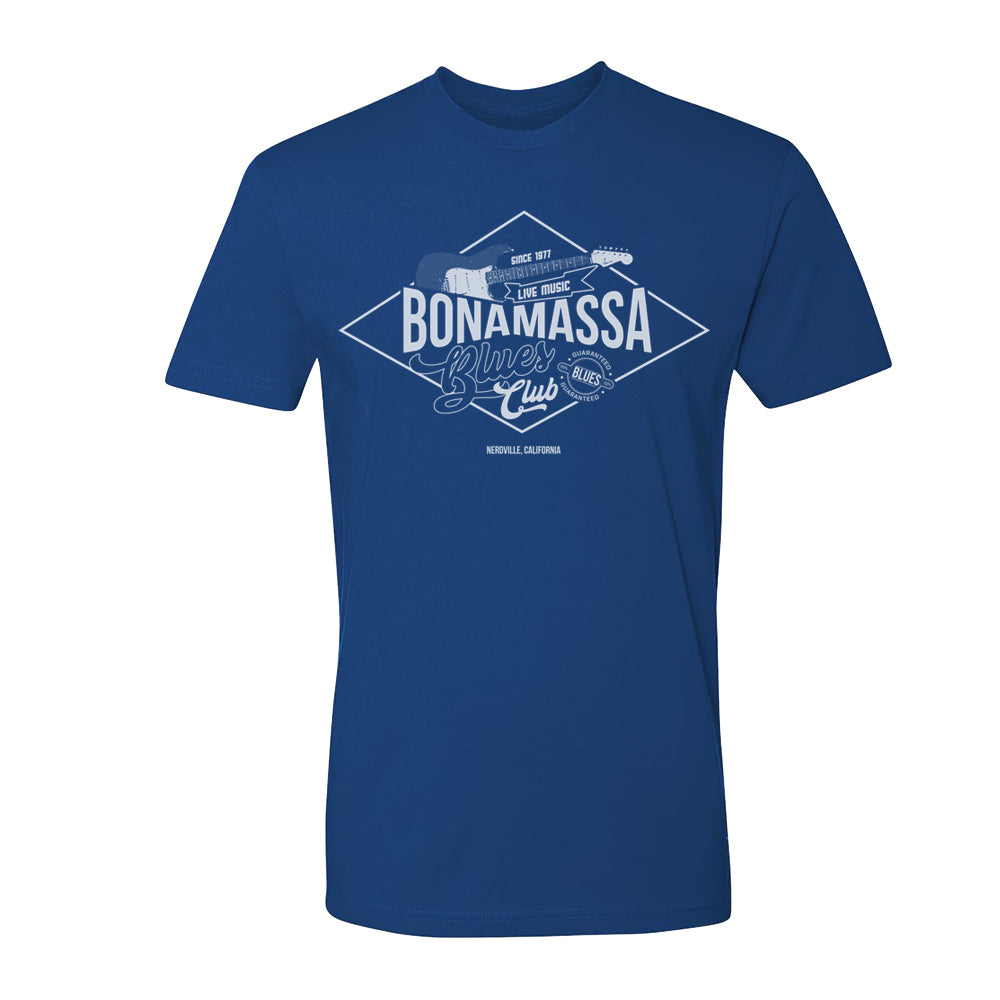 Joe Bonamassa Bonamassa Blues Club T-skjorte unisex bomull